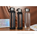 Free Heat-Resistant Sports Glass Water Bottle